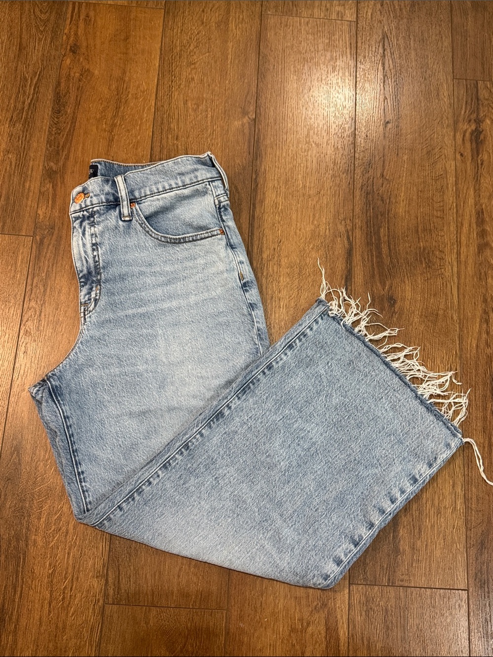 J.Crew | Wide-Leg Cropped Jeans in All-Day Stretch | 28P